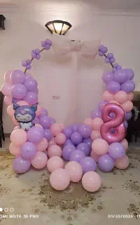 بادکنک آرایی بالن سیتی