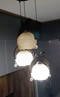 لوستر سه شاخه