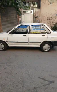 پراید ۸۷دوگانه شرکتی بی رنگ درحد