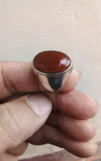 انگشتر نقره و مهرهای قدیمی