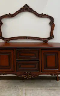 اینه کنسول نو جنس تمام چوب