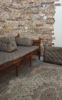 تخت چوبی شاه نشین باترمه