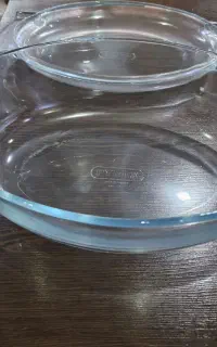 ظرف پیرکس دو تیکه