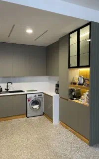 کابینت، دکور، ام دی اف کمد چوب(تعمیرات )