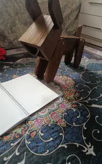 چراغ مطالعه چوبی