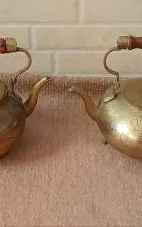 قوری برنجی برنزی قدیمی اصل
