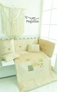 سیسمونی دور تختی مخمل قابل شتشو و ضد حساسیت /)