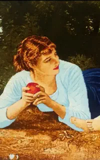 تابلو فرش  دستبافت  (مادرانه )و( آن یکاد )