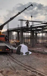 خدمات جرثقیل کفی دکل بلند و خودروبر و ۷تن دکل بلند