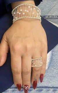 دستبند و انگشتر و گوشواره