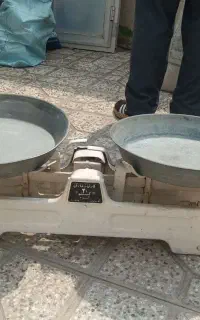 ترازو پله ای وچرخ فرغون حلب