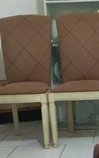 صندلی چوبی دو عدد