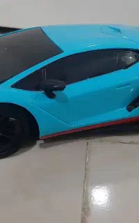 ماشین لامبرگینی آبی اسباب بازی