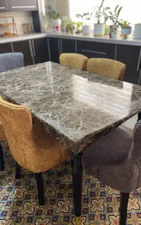 میز ناهارخوری ۶ نفره کاملا نو