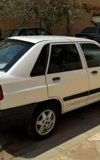 پراید سفید کم کارکرد