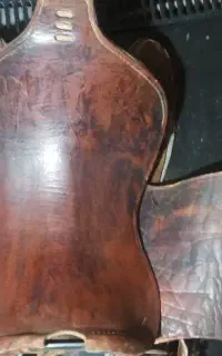 زین و دهنه چرم گاو میش