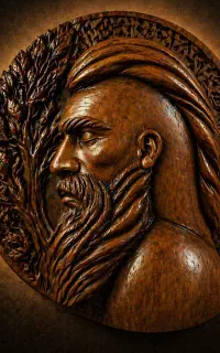 گردنبند چوبی رگنار