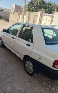 پراید۱۳۱مدل ۹۵سفیدبیرنگ دوگانه شرکت بدون ضربه پلمپ