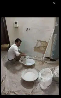گچکاری سفید کاری لکه گیری تعمیراتی کارهای جزئی