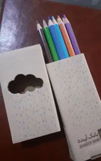 مداد رنگی ۱۲ رنگ