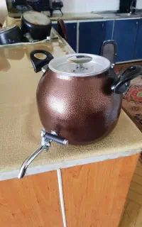 کتری سماوری نسوز سوپاپ دار در حد نوکمکار