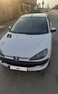 فروش پژو ۲۰۶مدل۸۸لوازم دار آس