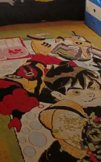 فرش کودک طرح بن تن