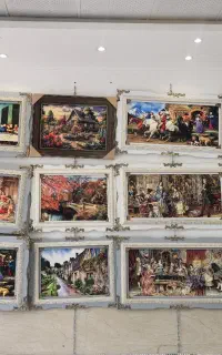 انواع تابلو فرش منظره،آیه وچهره