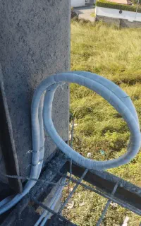 لوله کشی توکار(لوله مسی) کولراسپیلت‌و داکت اسپلیت