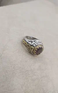 انگشتر نقره مردانه