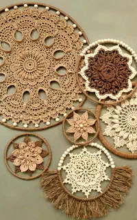 دیوارکوب ماندالا کنفی