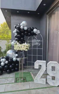 افتتاحیه اجاره بک و میز و ریسه بادکنک آرایی تولد