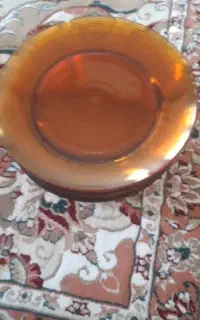 سرویس غذای خوری دورالکس ۱۲ نفره عسلی