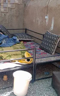تخت فلزی دست ساز