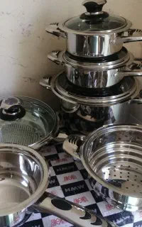 قابلمه استیل 14 پارچه