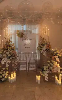 گل آرایی و بادکنک آرایی حرفه ای