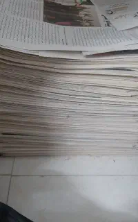 مقداری روزنامه تمیز