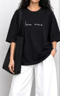 تیشرت باکسی love