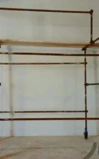 داربست فلزی ((خان)) شبانه روزی