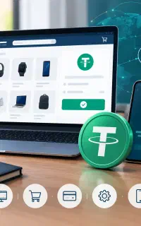 طراحی سایت با قابلیت پرداخت تتر USDT