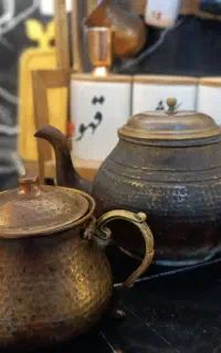 قوری و کتری مسی