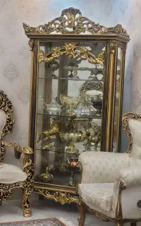 بوفه ایستاده تمام چوبی