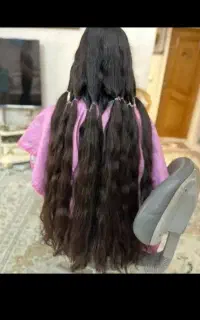 خریدار مو رنگی و خام هستم