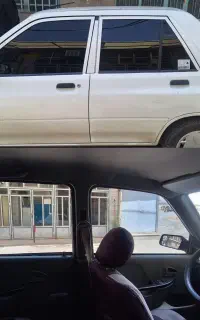 شیشه دودی سیار *دید داخل شفاف*