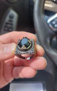 انگشتر نقره مردانه