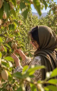 نهال بادام تونو با اصالت و رقم تضمین شده