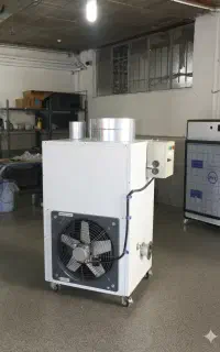 هیتر بخاری گلخانه کارگاه صنعتی 110  گازی گازوئیلی