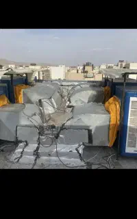 سرویس کولر آبی نصب وبرقکار ساختمان حرفه ای