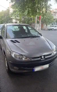 خودرو ۲۰۶ تیپ ۲ مدل ۸۹