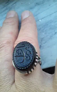 انگشتر شوه انگشتر عقیق کهنه